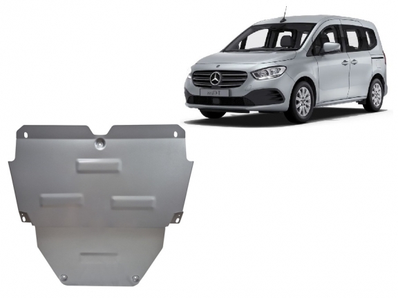 Aluminum skid plate for Mercedes T-Class
