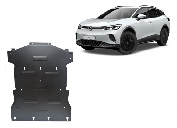 Steel skid plate for Volkswagen ID 4