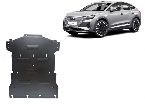 Steel skid plate for Audi Q4 e-tron