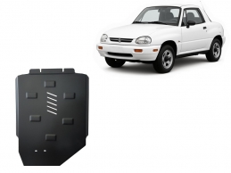 Steel gearbox skid plate for Suzuki X90