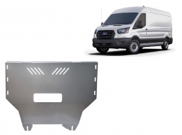 Aluminum skid plate for Ford Transit 4x4
