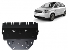 Steel skid plate for Audi A2