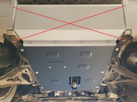 Steel skid plate for Dacia Duster 4x4 - promotional package