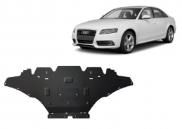Steel skid plate for Audi A4 B8, diesel