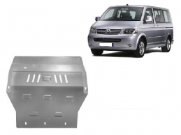 Galvanized steel skid plate for Volkswagen Transporter T5 Caravelle