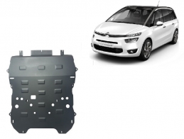 Steel skid plate for Citroen C4 Picasso