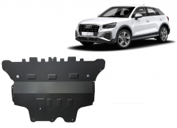 Steel skid plate for Audi Q2