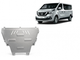 Aluminium skid plate for Nissan NV300