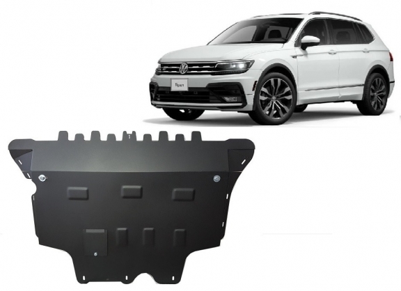 Steel skid plate for Vw Tiguan