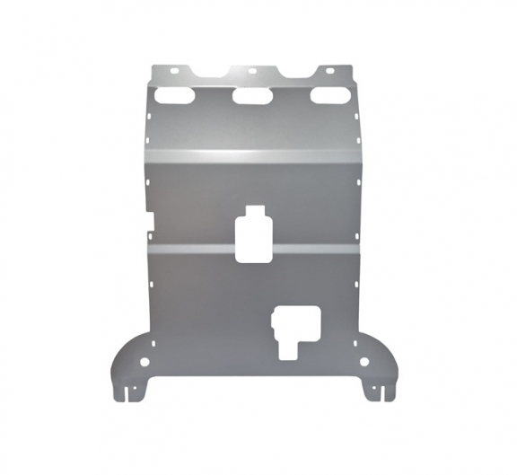 Aluminum skid plate for Fiat Ducato