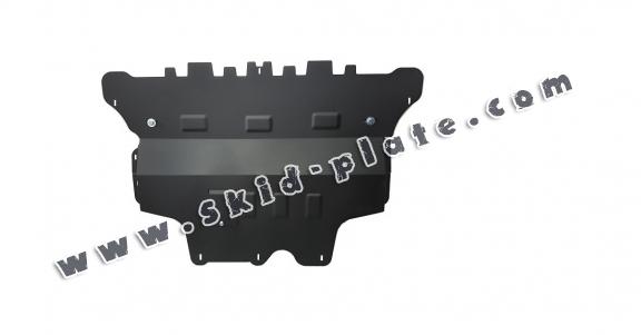 Steel skid plate for the protection of the engine and the gearbox for Skoda Octavia 3 - automatic gearbox