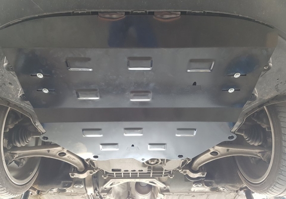Steel skid plate for Audi TT