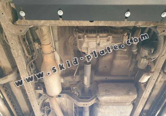 Steel gearbox skid plate for Nissan Navara NP300 - D23