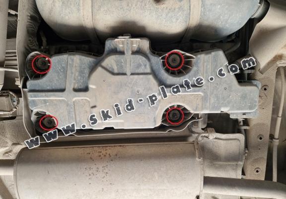 Steel AdBlue tank plate Fiat Ducato