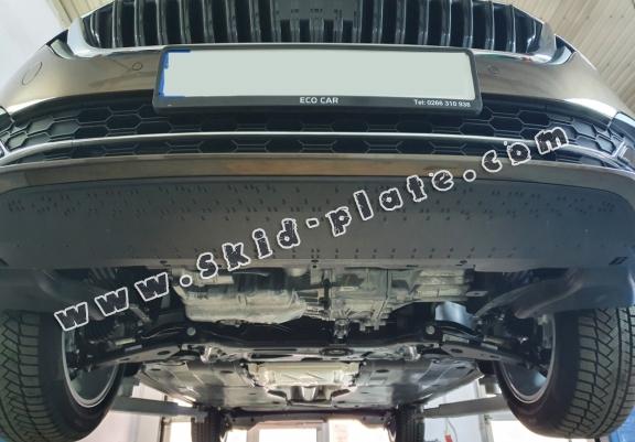 Steel skid plate for Audi A3