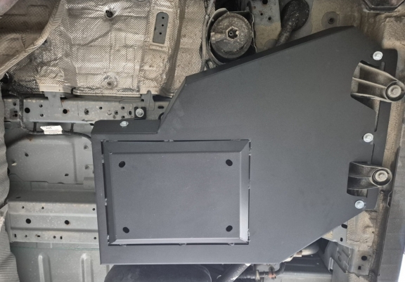 Steel AdBlue tank plate for Ford Transit Custom