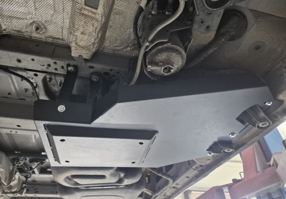 Steel AdBlue tank plate for Ford Transit Custom