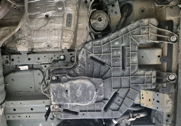 Steel AdBlue tank plate for Ford Transit Custom