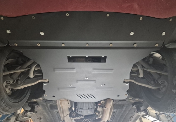 Steel skid plate for Alfa Romeo Stelvio