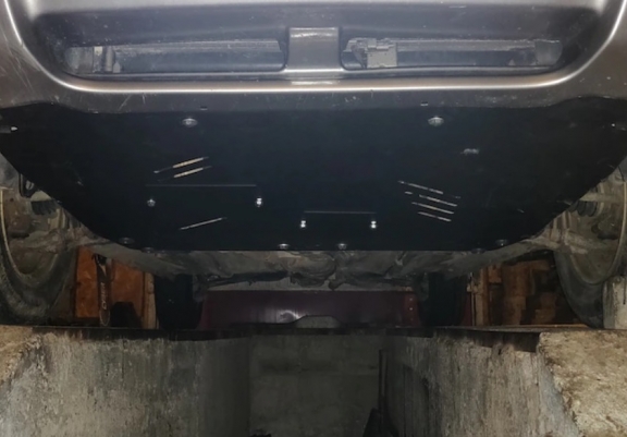 Aluminum skid plate for Subaru Forester 2