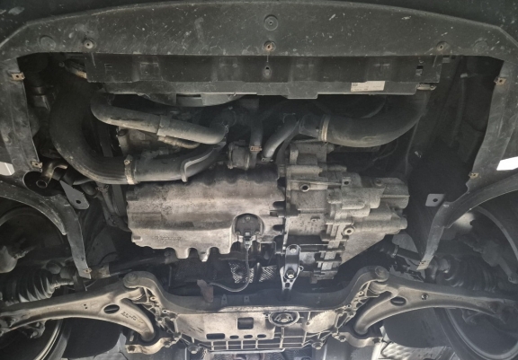 Steel skid plate for Seat Alhambra - Webasto