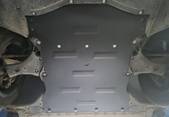 Steel skid plate for Skoda Enyaq