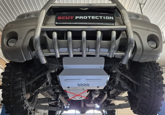 Aluminum skid plate for Chevrolet Tracker