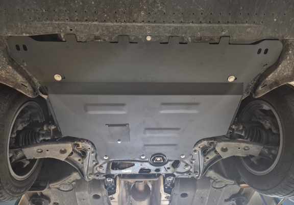 Steel skid plate for Ford Transit Connect