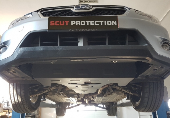 Steel skid plate for Subaru Legacy IV