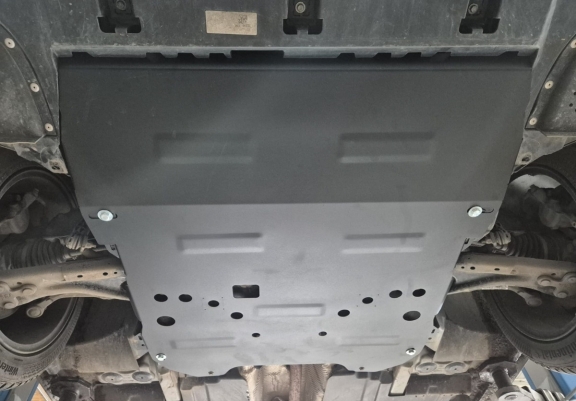 Steel skid plate for Peugeot Partner