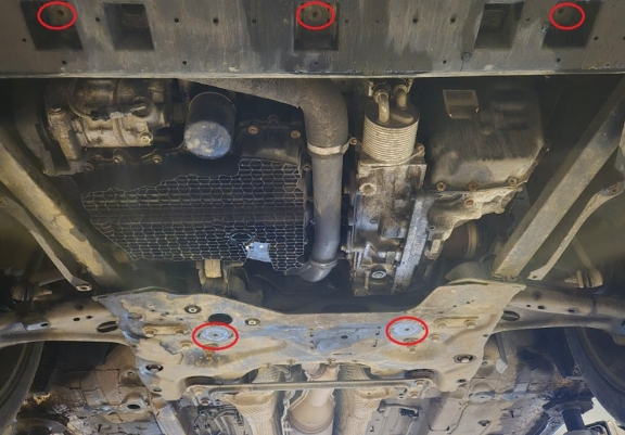 Aluminium skid plate for Citroen Berlingo