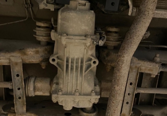 Aluminum diferential skid plate for Dacia Duster 4x4