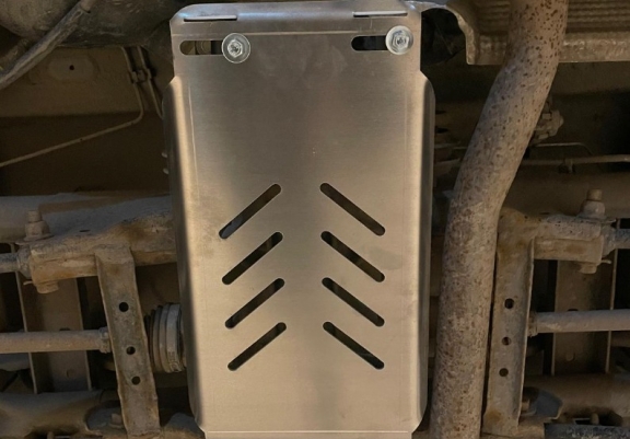 Aluminum diferential skid plate for Dacia Duster 4x4