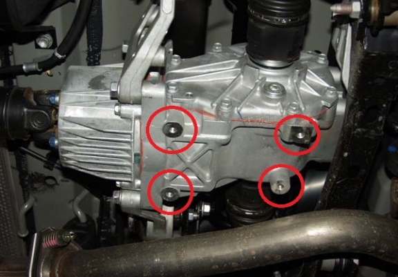 Aluminum diferential skid plate for Toyota Rav4