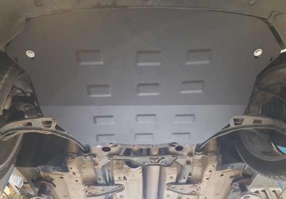 Steel skid plate for the protection of the engine and the gearbox for Mini Countryman R60