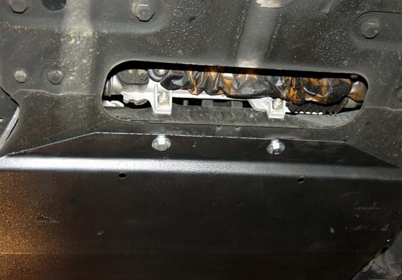 Steel skid plate for Citroen Berlingo