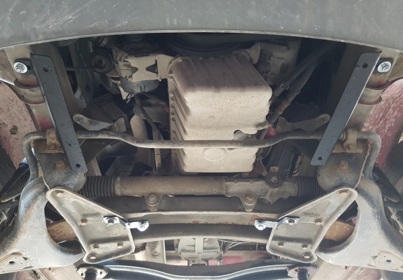 Steel skid plate for Mercedes Sprinter