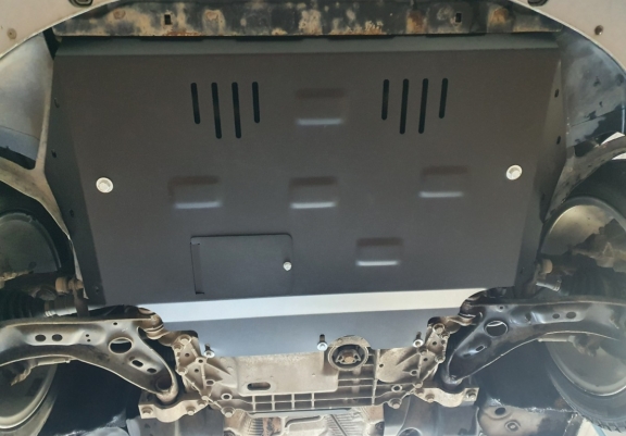 Steel skid plate for VW Golf 6