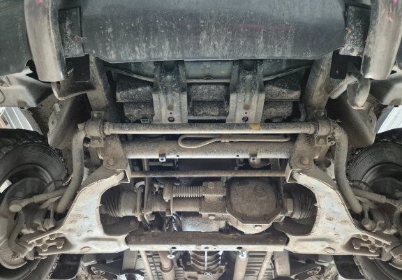 Steel skid plate for Hyundai Terracan