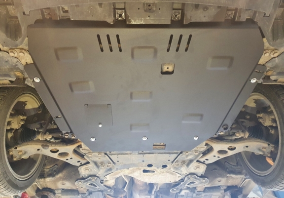 Steel skid plate for Toyota Auris