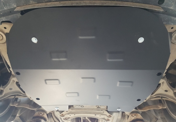 Steel skid plate for Volvo V70