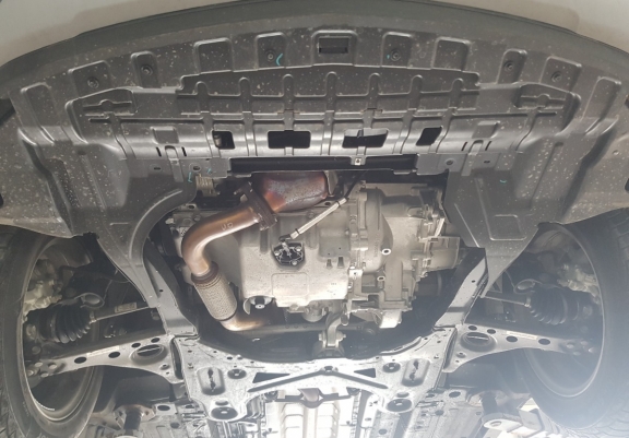 Steel skid plate for Opel Mokka A