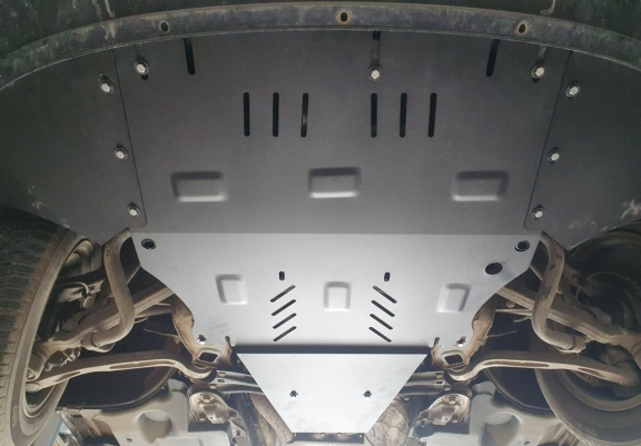 Steel skid plate for Audi A6 Allroad 2 - avec latéraux