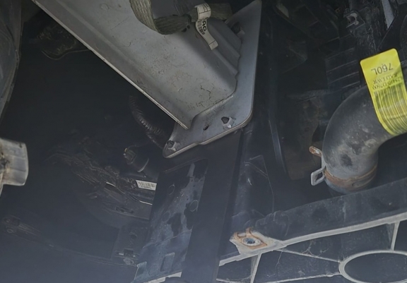 Steel skid plate for Hyundai Tucson