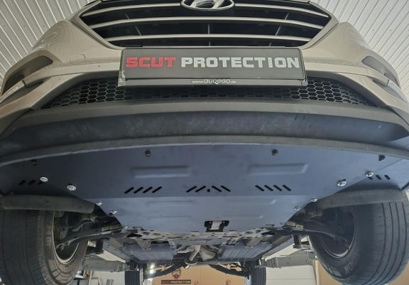 Steel skid plate for Hyundai Tucson