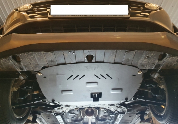 Steel skid plate for Hyundai i10