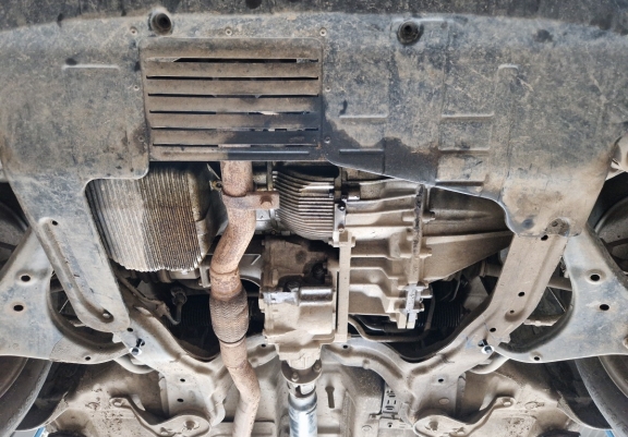 Steel skid plate for Hyundai Tucson