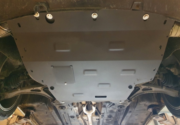 Steel skid plate for Audi TT