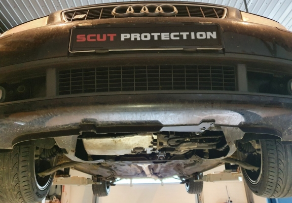 Steel skid plate for Audi TT