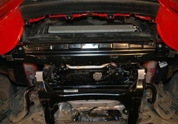 Steel skid plate for Audi Q7 S-Line